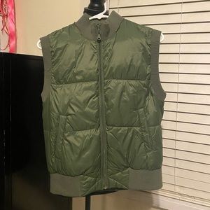 Green Puffer Vest